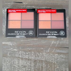 2 Revlon Colorstay Day to Night 24 Hour New Eyeshadow Quad #560 Stylish, .16 Oz